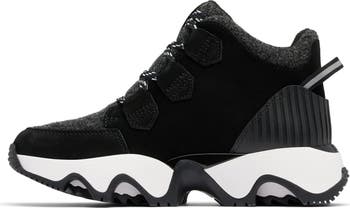 Black Womens Kinetic Short Lace Boot Women's Kinetic Short Lace