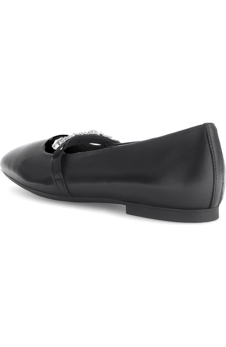Gabor Crystal Mary Jane Flat, Alternate, color, Black