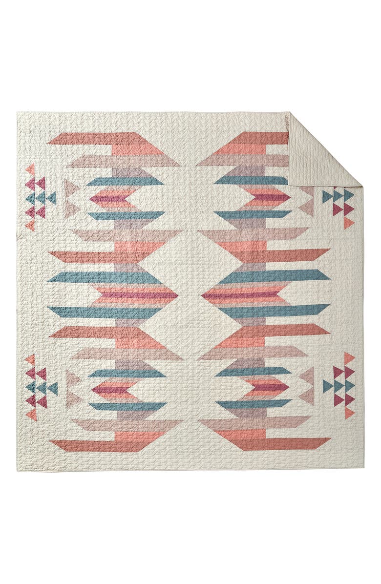 Pendleton Palm Canyon Cotton Quilt & Sham Set, Alternate, color, 