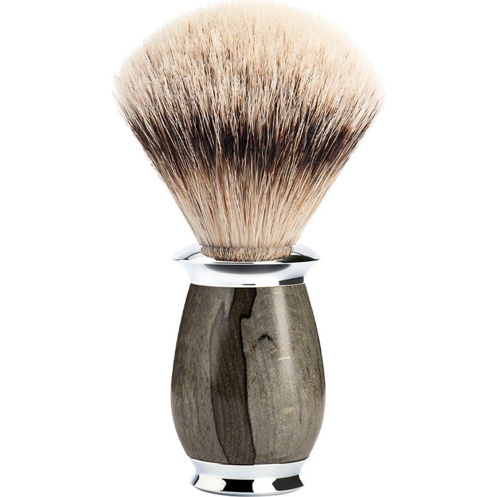 Mühle Purist Grained Beech Silvertip Badger Shaving Brush