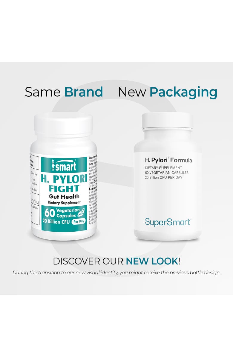 SuperSmart H. Pylori Formula Probiotic Supplement, Alternate, color, NO COLOR