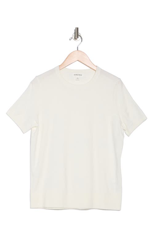 NORDSTROM NORDSTROM SLIM FIT SHORT SLEEVE SWEATER