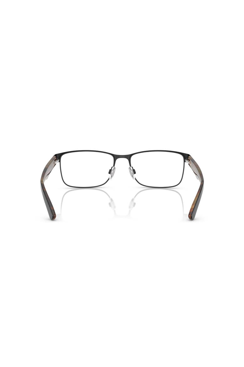 53mm Rectangle optical glasses, Alternate, color, Black
