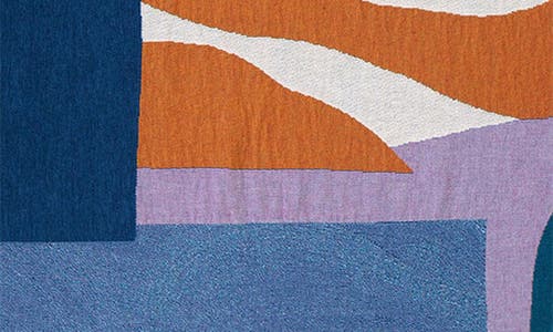 Slowdown Studio Essien Woven Throw Blanket In Multi