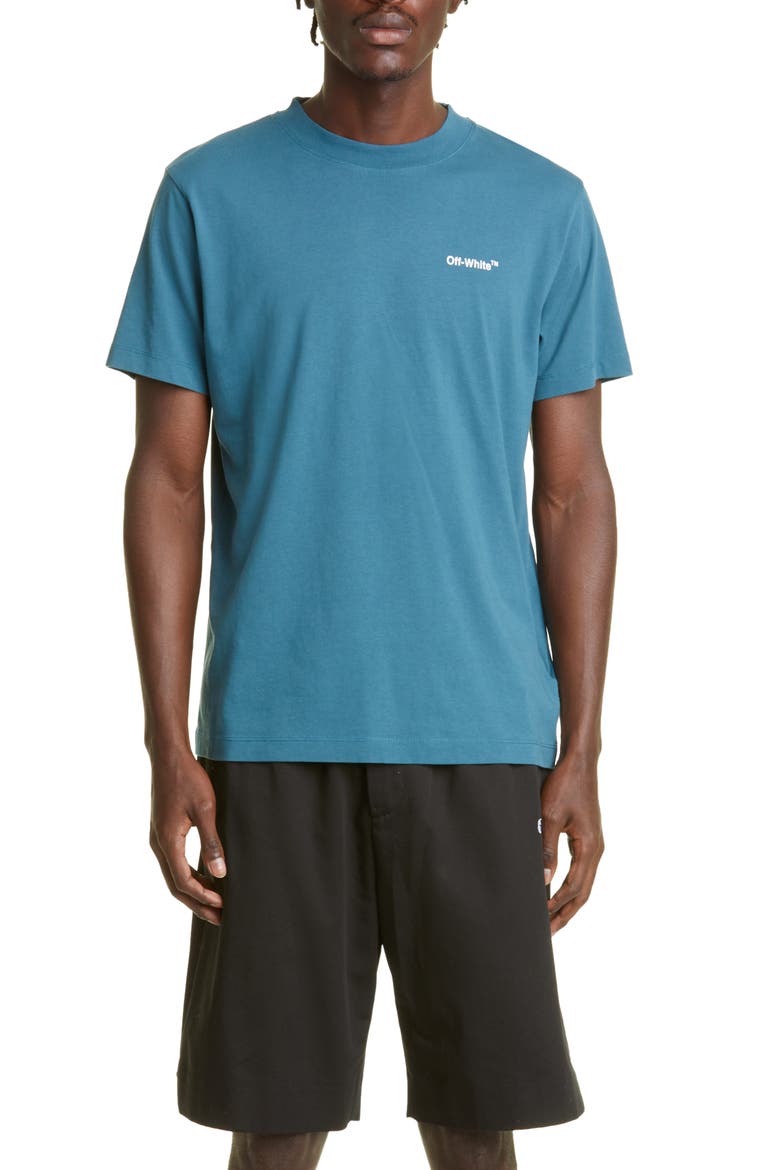 Off-White Men's Chain Arrow Cotton Logo Tee (Men) | Nordstrom