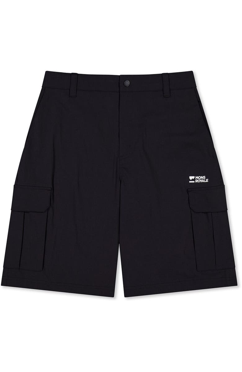 Mons Royale All Mission Cargo Short - Men's, Alternate, color, Black