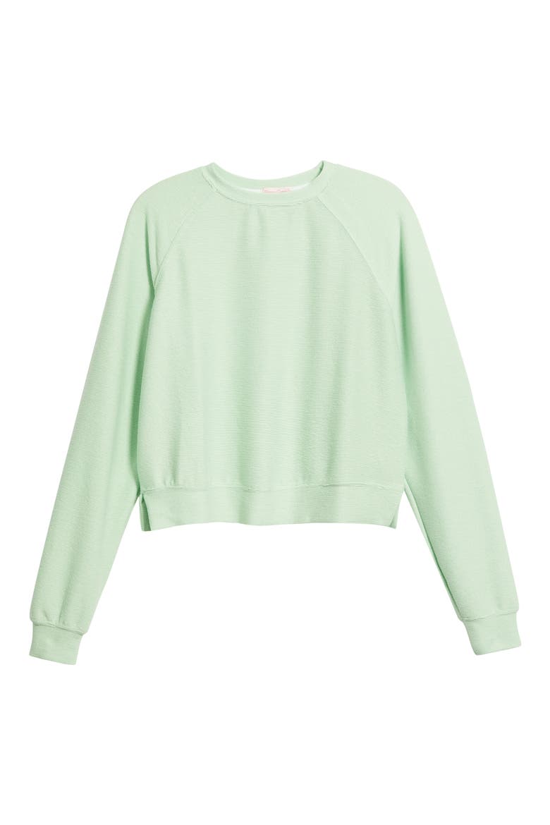 Cloud Lounge Sweatshirt, Alternate, color, MINT
