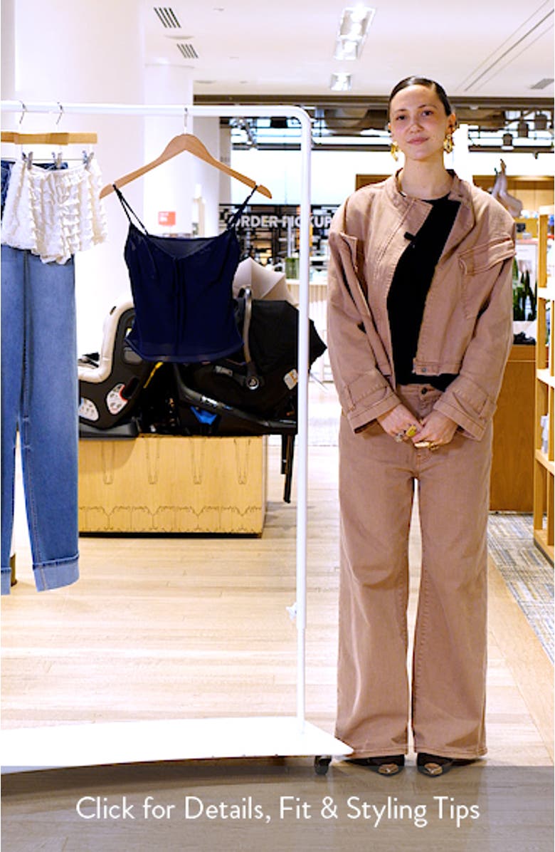 Josephine Sweetheart Neck Chiffon Crop Camisole, sales video thumbnail