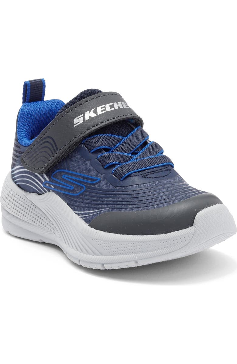 SKECHERS Kids' Microspec Advance Sneaker, Main, color, Navy Blue