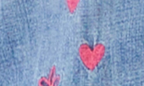 Billy T Floral Crush Embroidered Denim Shirt In Black