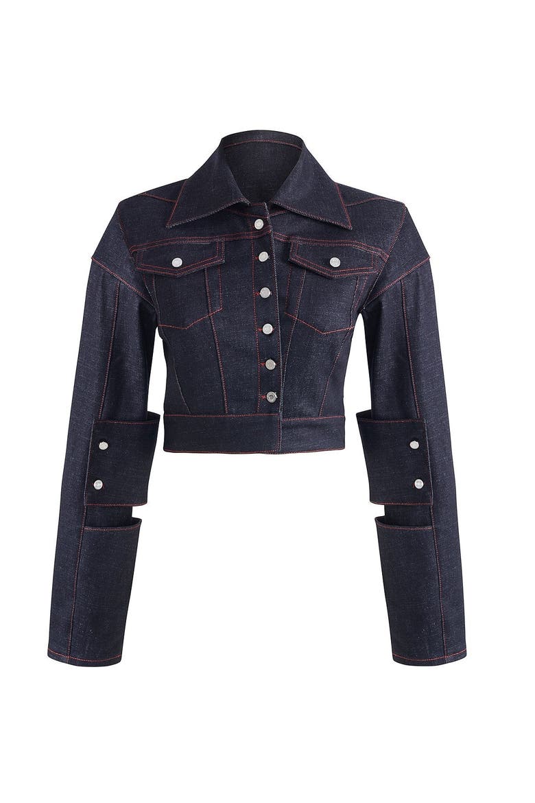 Davidson Cross Jacket, Alternate, color, Ecru