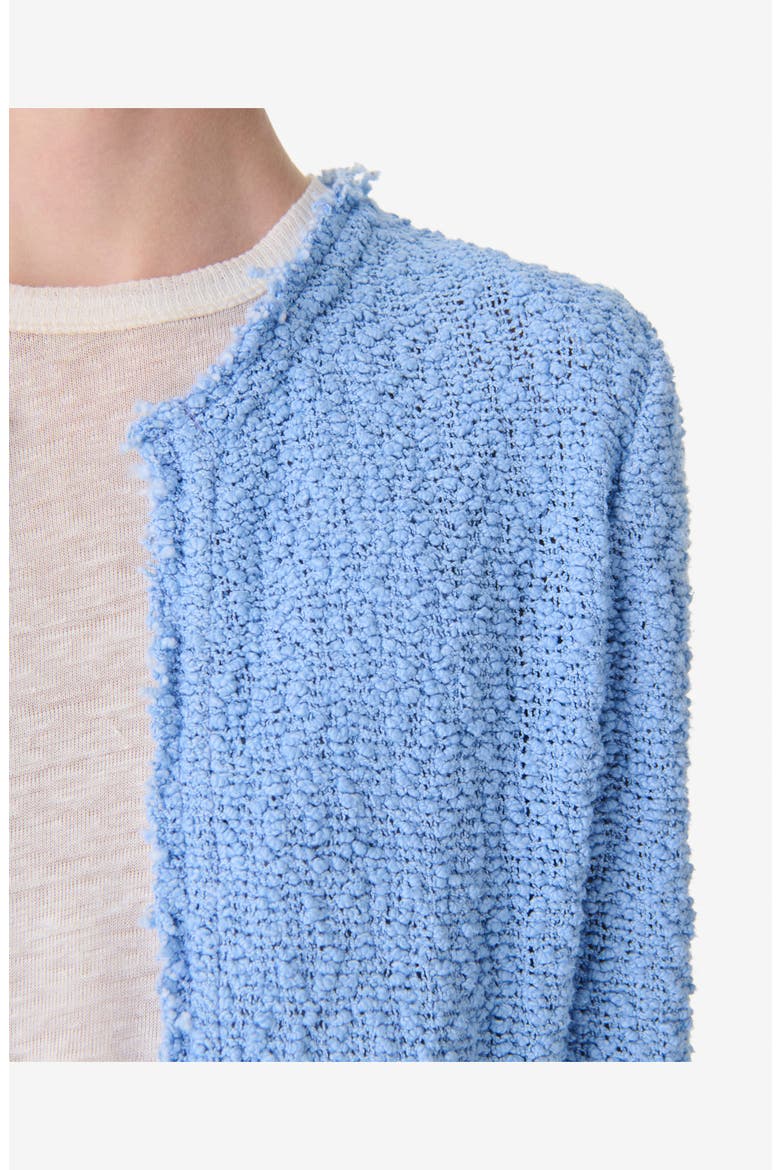 Shavani Classic Fringed Jacket, Alternate, color, Azur Blue