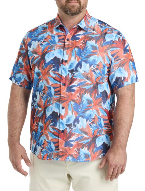 Big & Tall Coconut Point Firecracker Sport Shirt
