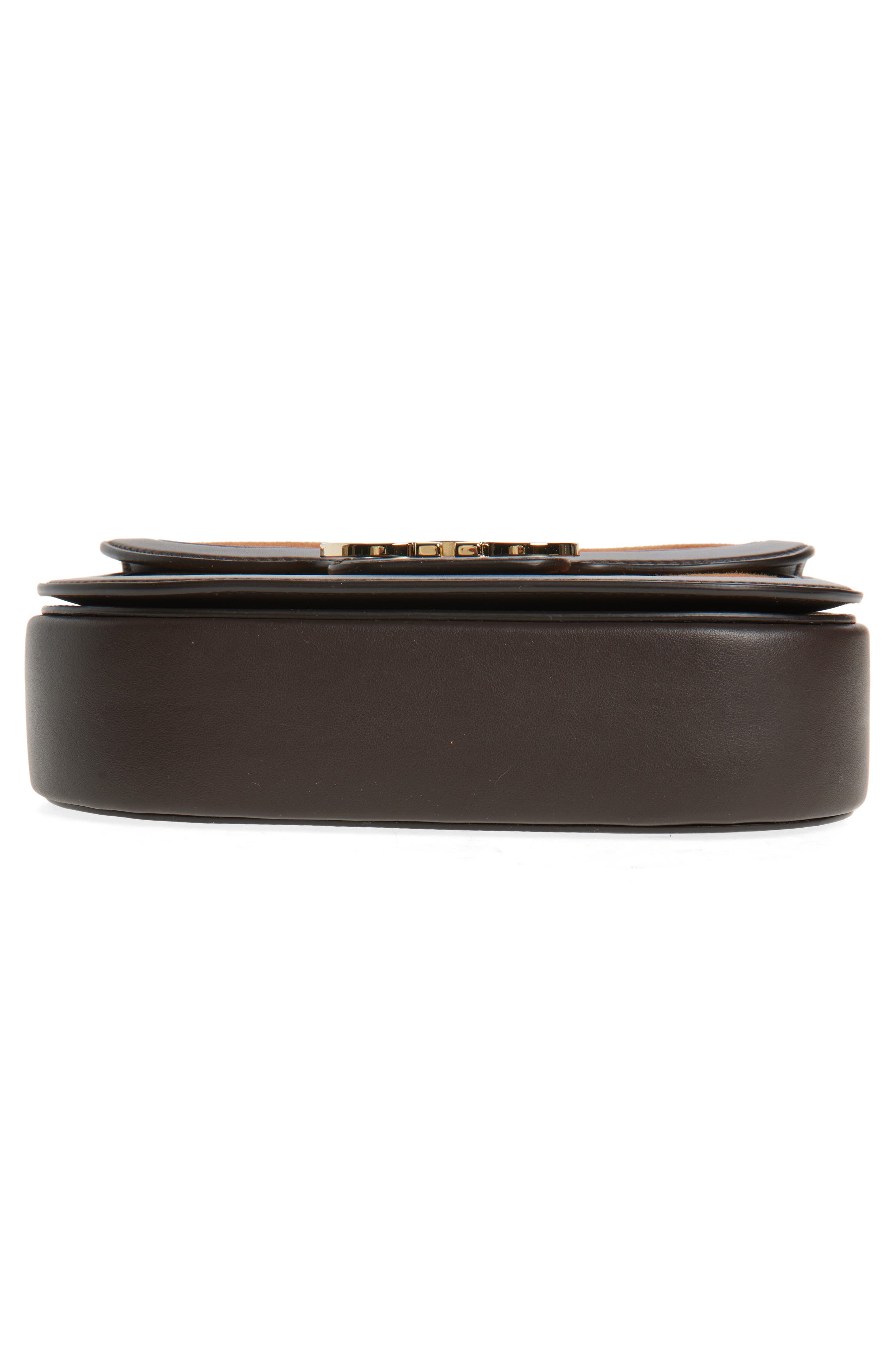 FERRAGAMO X-Small Double Gancio Crossbody Bag, Alternate, color, Natural Resort/ Testa Di Moro