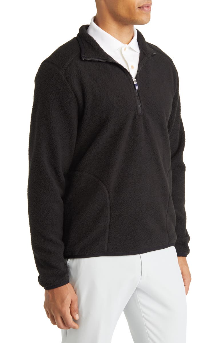 Cutter & Buck Cascade Fleece Pullover, Alternate, color, Black