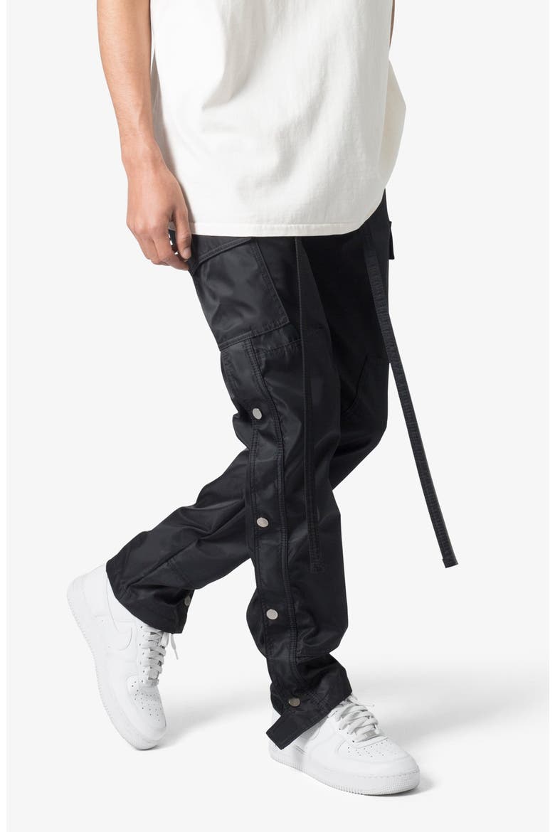 Snap Zipper II Cargo Pants, Alternate, color, BLACK
