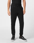 PHILIPP PLEIN Supreme Fit Biker Trousers Men