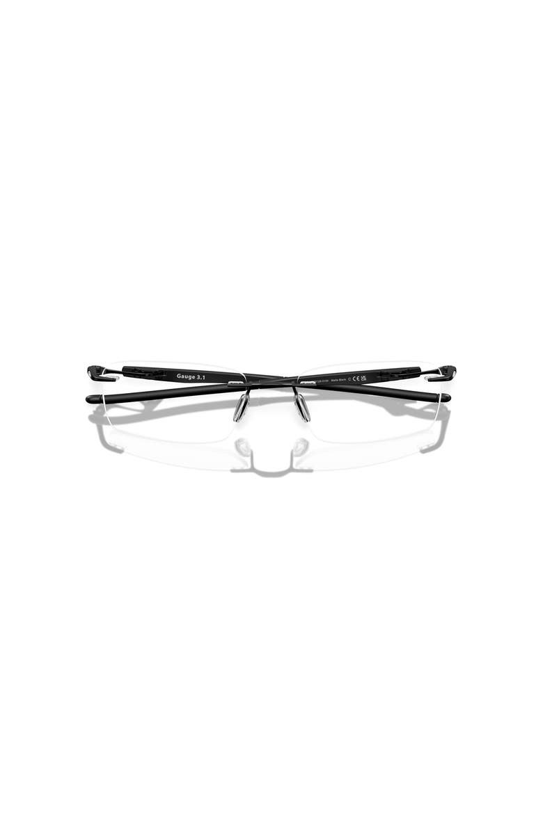 54mm Rectangle optical glasses, Alternate, color, Black