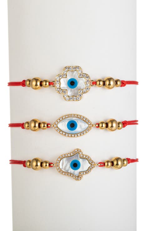 The Luxe Collection Celine Bracelet - Set of 3