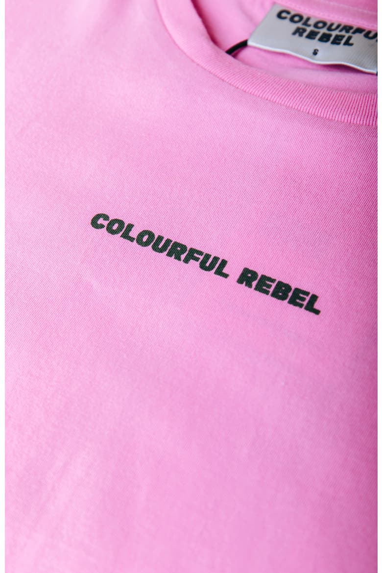 Uni Logo Boxy Tee, Alternate, color, Pink