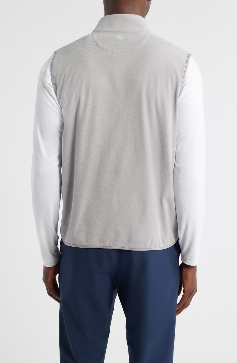 Peter Millar ArdentAir Performance Full Zip Vest, Alternate, color, Gale Grey