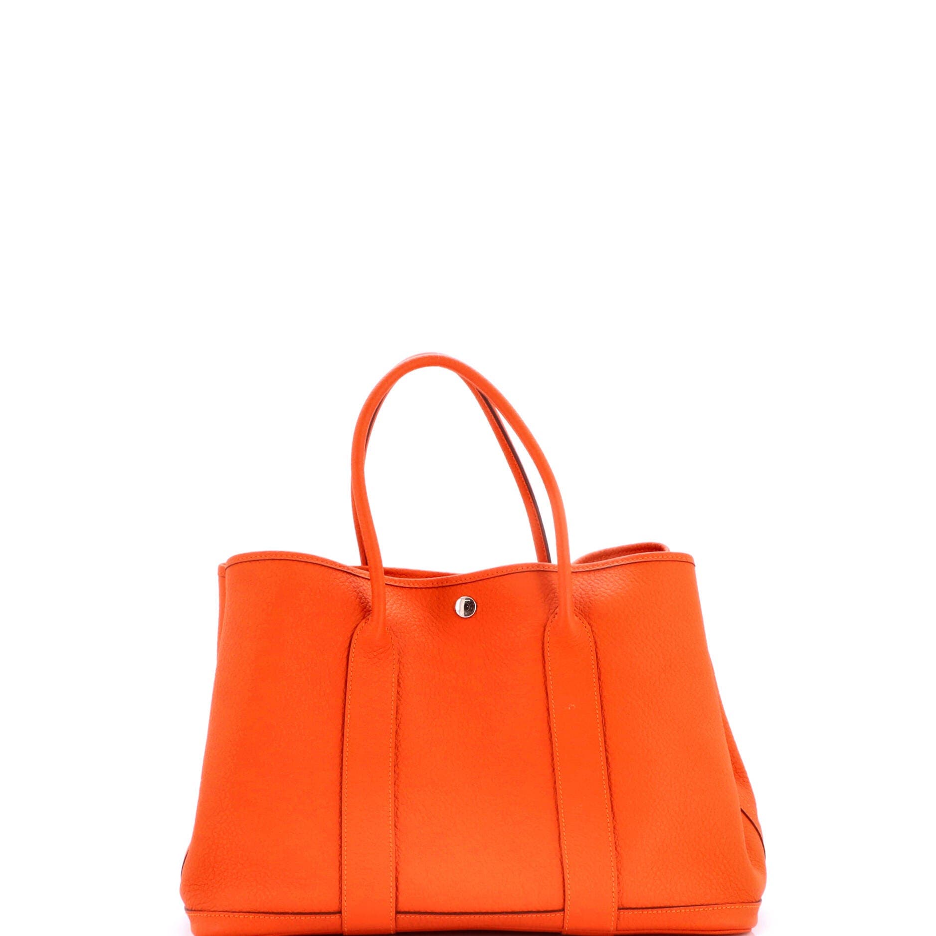 Garden Party Tote Leather 36, Alternate, color, Orange
