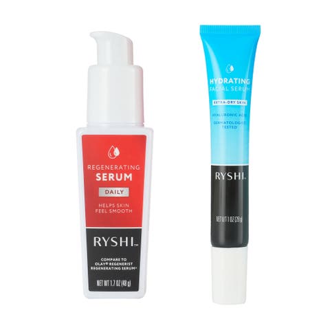 Radiance & Hydration Serum Duo Regenerating Serum with Niacinamide & Peptides + Hydrating Facial Serum with Hyaluronic Acid