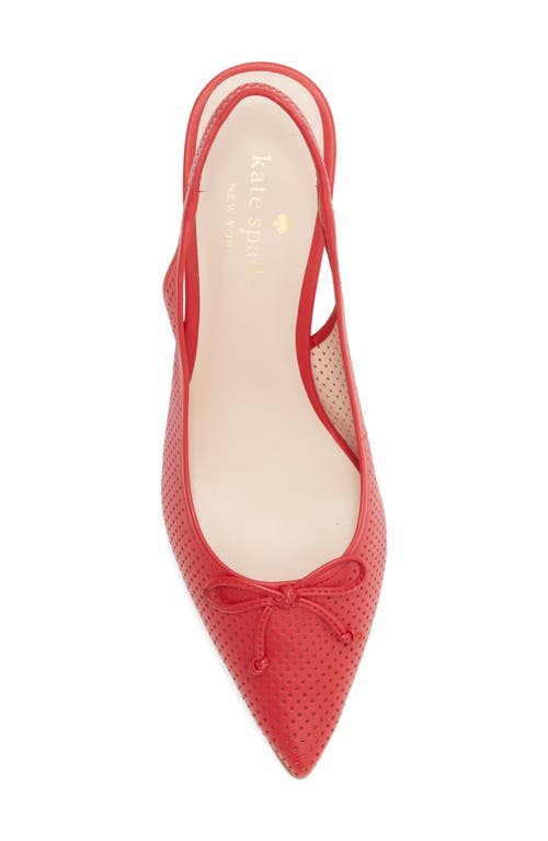 Kate Spade New York Trish Slingback Sandal In Red