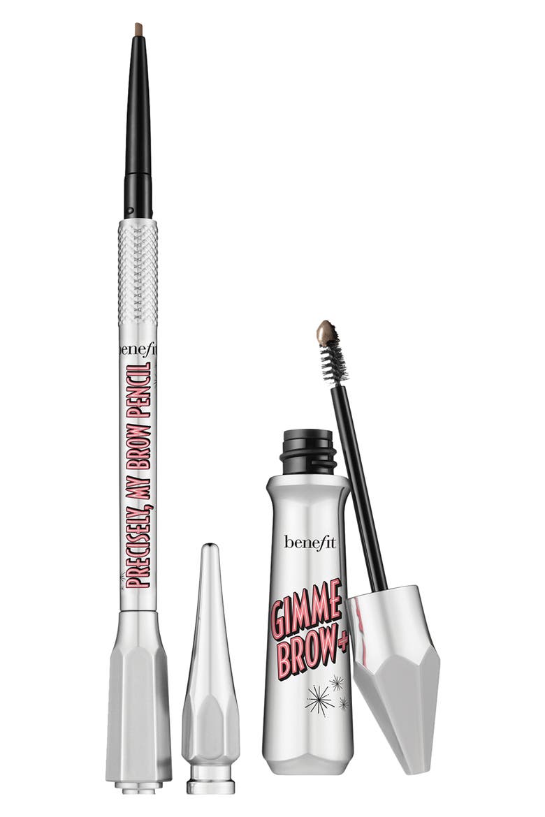 Benefit Gimme Precise Brows Full Size Set (Nordstrom Exclusive), Main, color, SHADE 3- WARM LIGHT BROWN