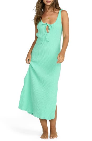 Billabong Sweet Heat Midi Dress In Poolside In Multi