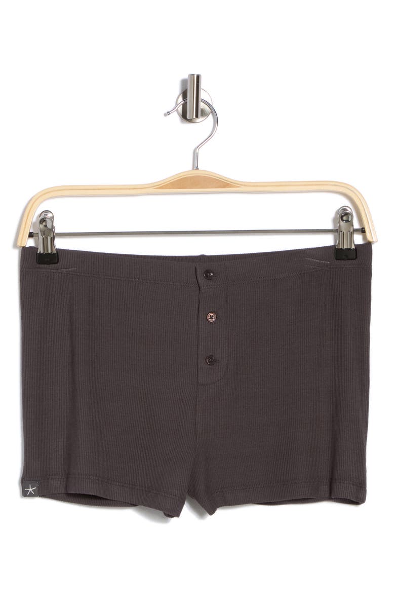 Barefoot Dreams<sup>®</sup> Malibu Collection<sup>®</sup> Boxer Shorts, Alternate, color, Carbon