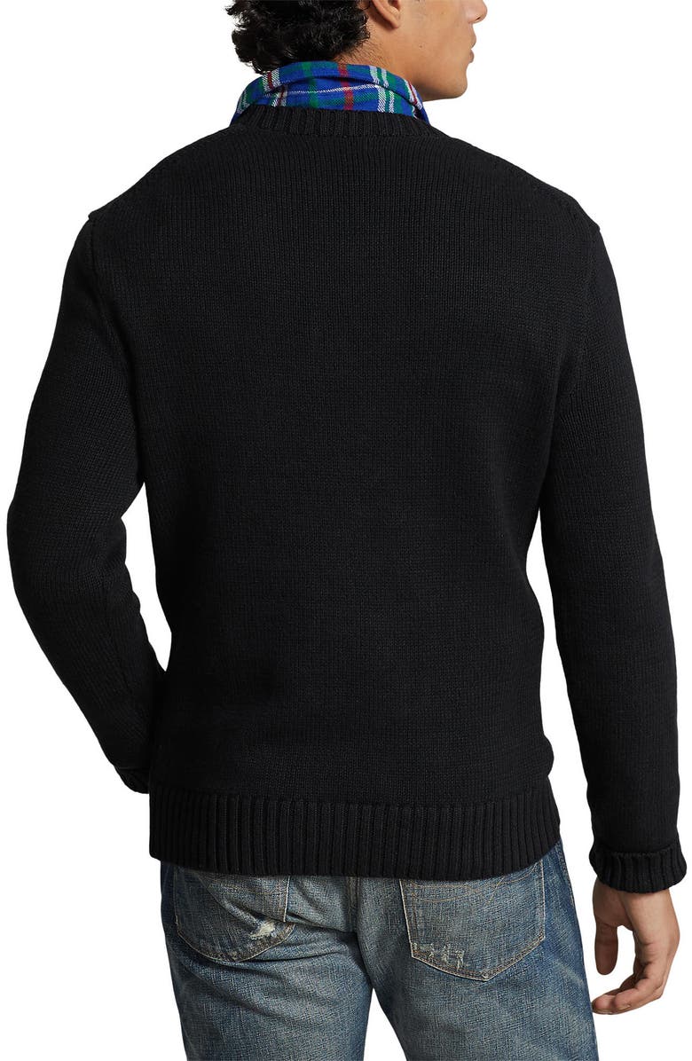 Polo Ralph Lauren Holiday Polo Bear Crewneck Sweater, Alternate, color,