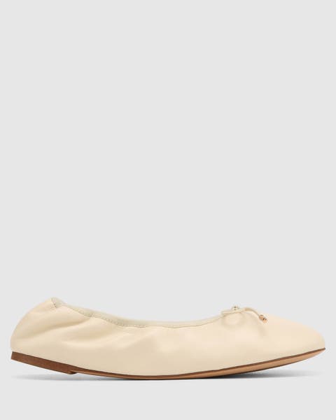 Scrunch Cream Leather