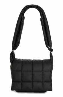 Porter Water Repellent Quilted Messenger Crossbody Bag