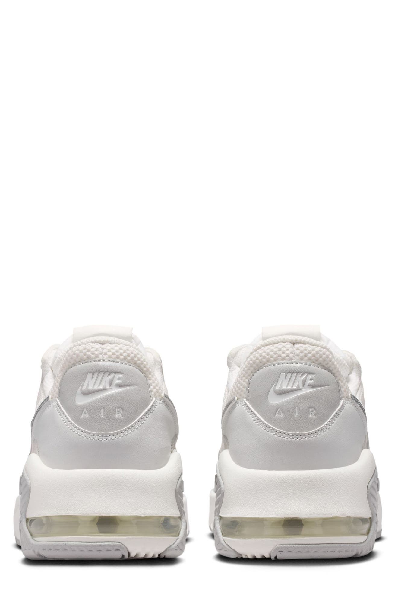 Air Max Excee Sneaker, Alternate, color, SUMMIT WHITE/ METALLIC SILVER