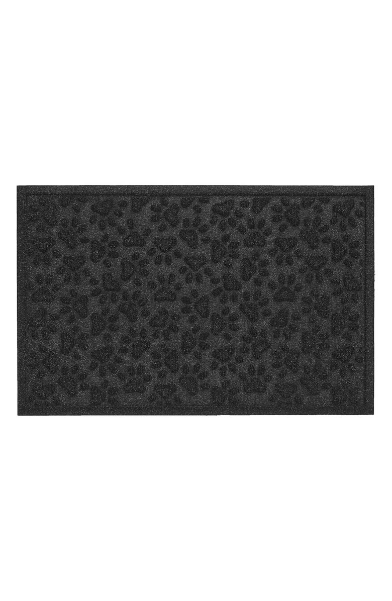L.L.Bean Scattered Paws Recycled Waterhog Mat, Main, color,
