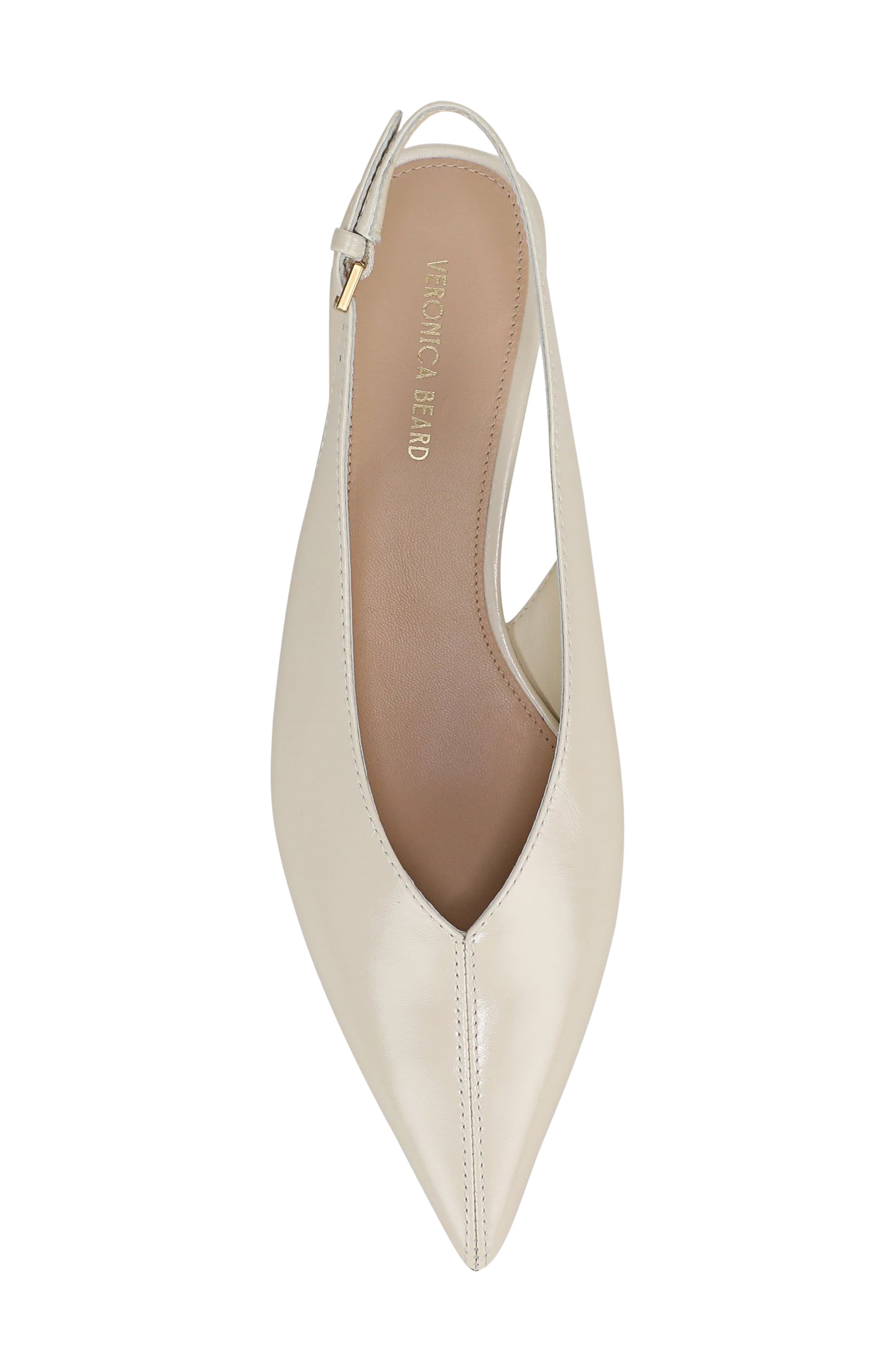 Pamela Slingback Pump, Alternate, color, LIMESTONE IVORY LEATHER
