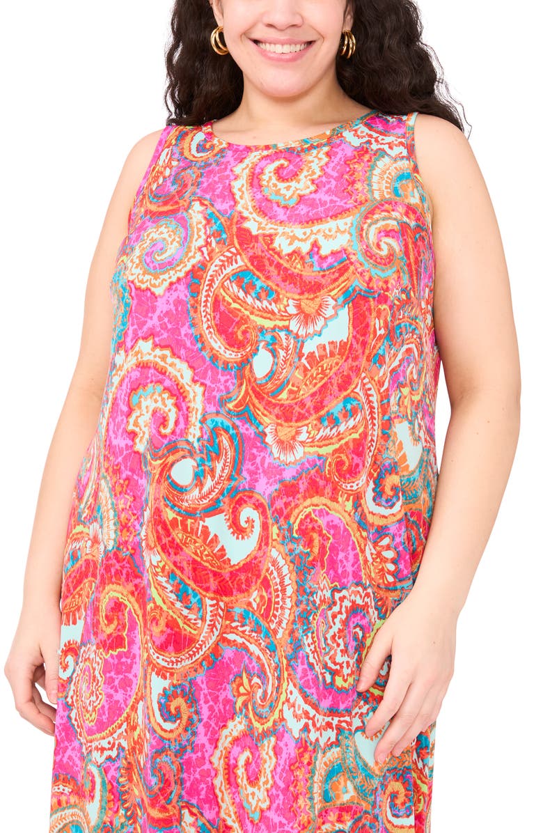 Vince Camuto Keyhole Back Maxi Dress, Alternate, color,