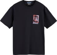 Scotch & Soda Relaxed Fit Hiked It/Liked It Cotton Graphic T-Shirt