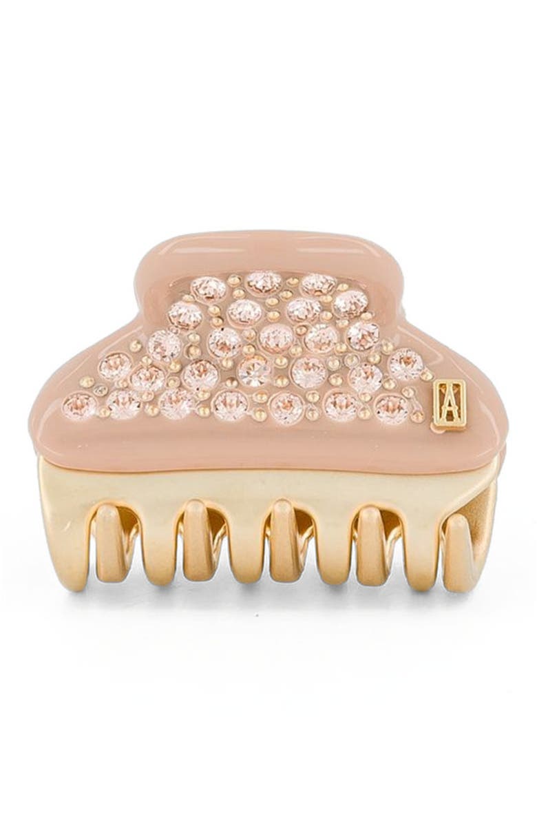 Alexandre de Paris Vendome Small Crystal Hair Claw Clip, Main, color, 