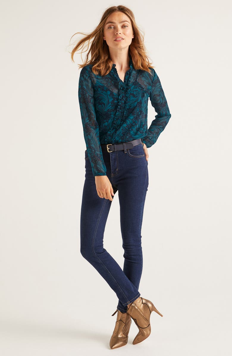 Boden Lavinia Silk Blouse, Alternate, color,