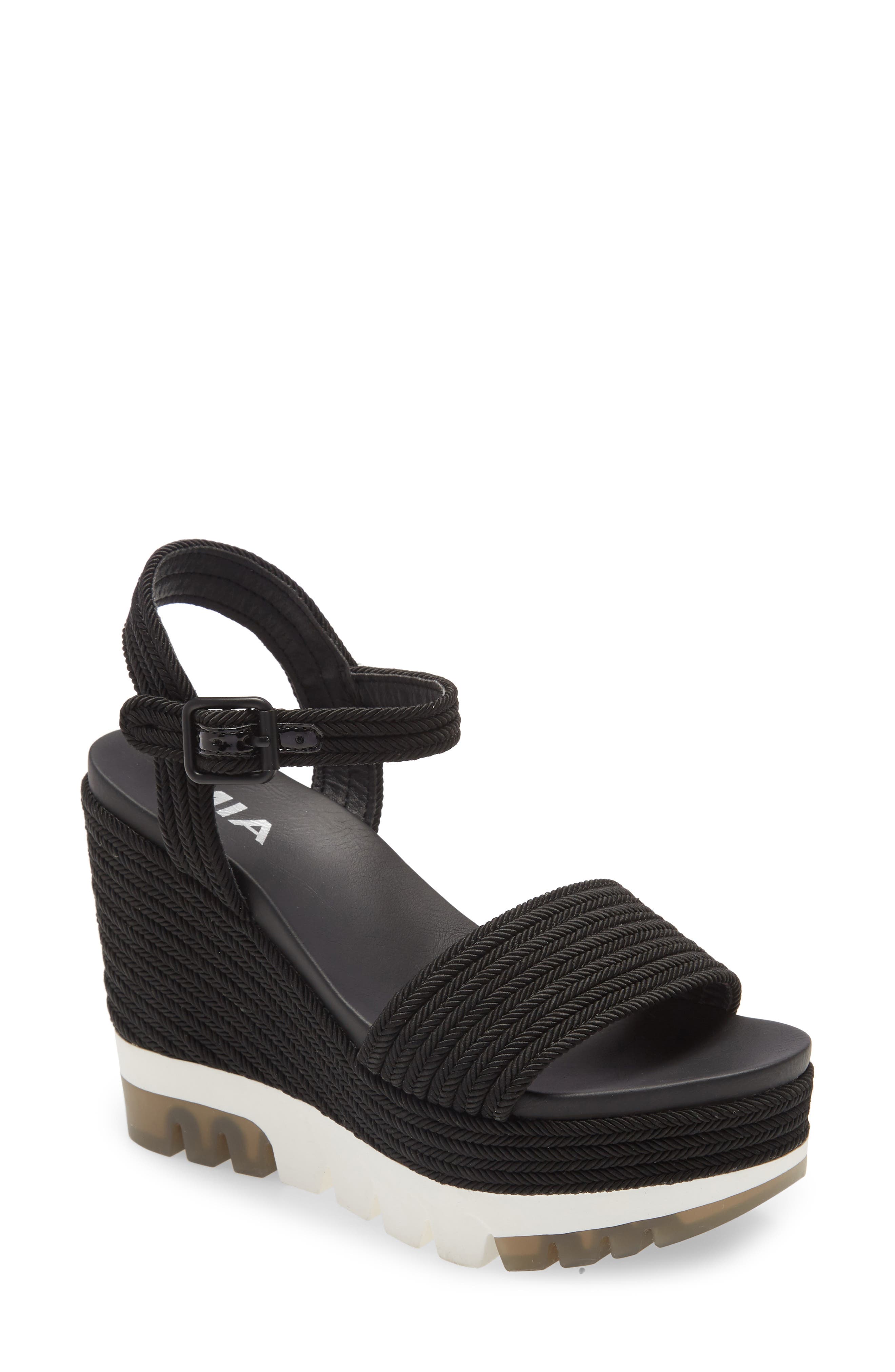 MIA Nakita Platform Wedge Sandal, Main, color, 