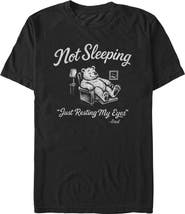 Lost Gods Men's Lost Gods Just Resting My Eyes Graphic T-Shirt