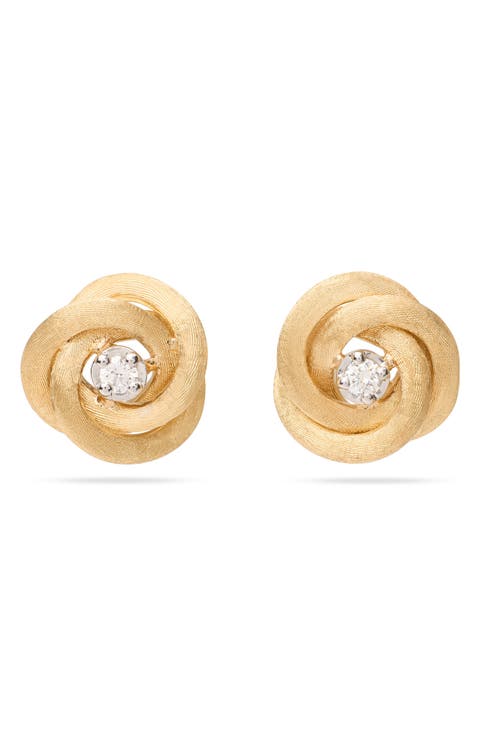 Jaipur Diamond Stud Earrings