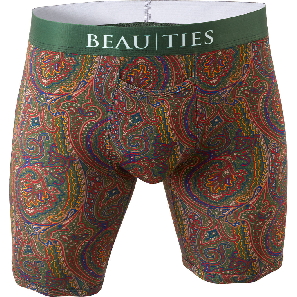 Beau Ties Of Vermont Natural Fiber Boxer Briefs In Multi