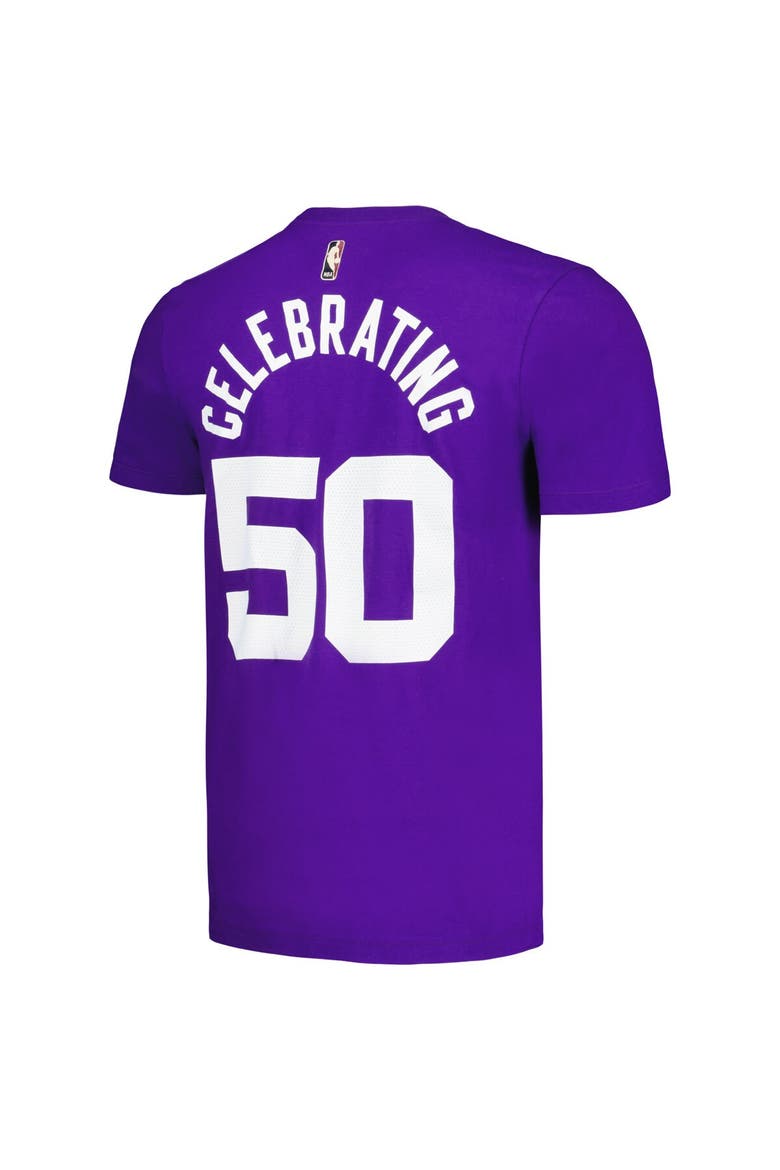 Unisex Nike Purple Utah Jazz 50th Anniversary T-Shirt, Alternate, color, Purple