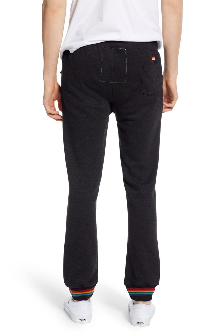 Prism Slim Fit Sweatpants, Alternate, color, BLACK