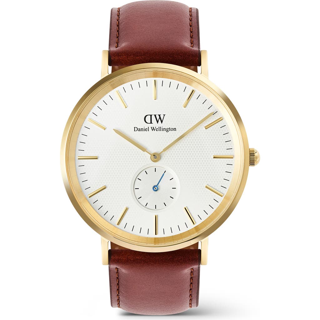 Daniel Wellington Classic Multi-eye 40mm In Brown