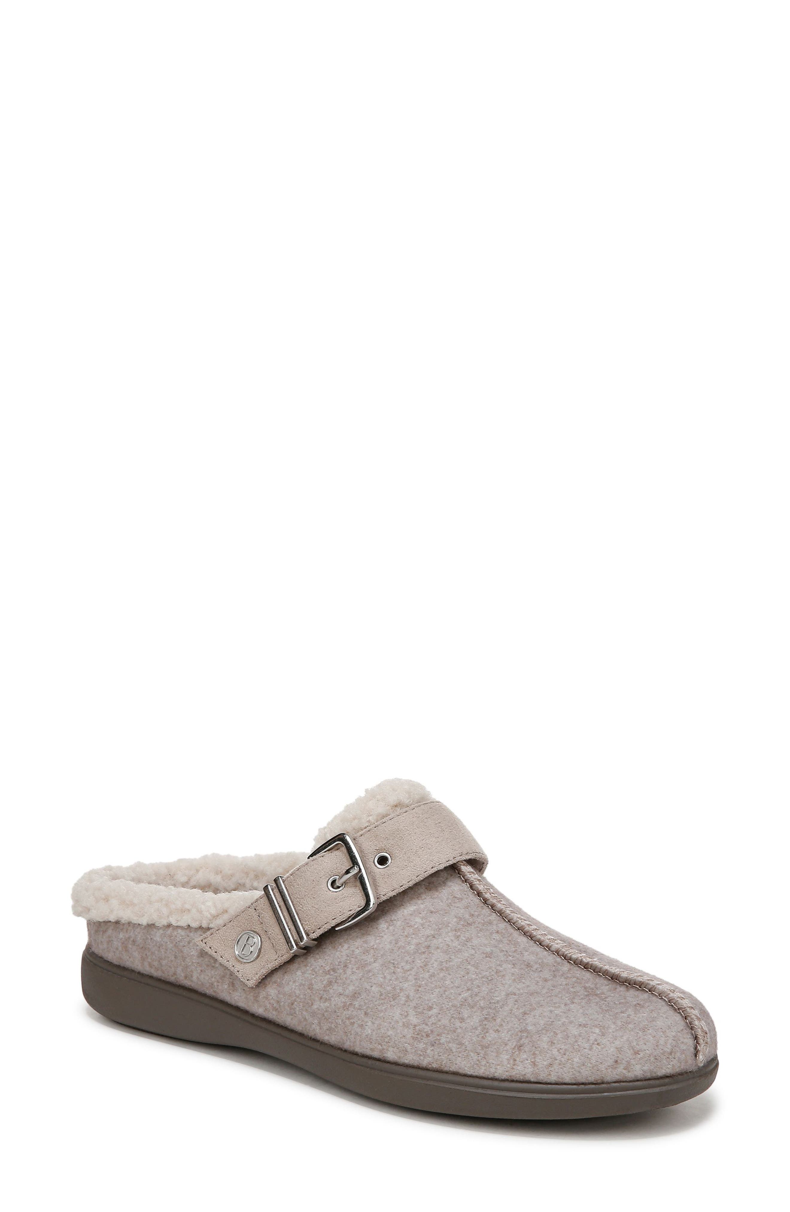 BZees Eternity Faux Shearling Clog, Main, color, Beige