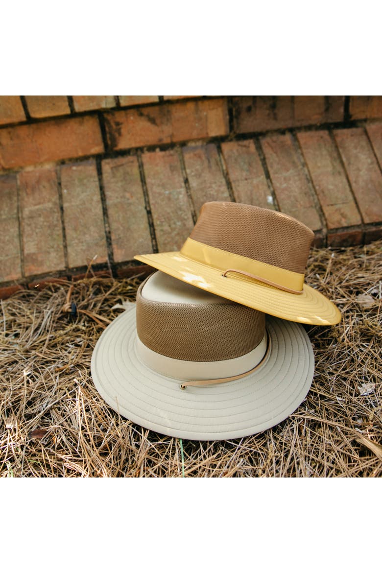 Bouie Men's Safari Hat, Alternate, color, Mustard